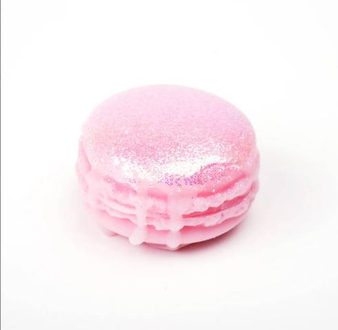 Savon Doux Macaron parfum Rose Givre