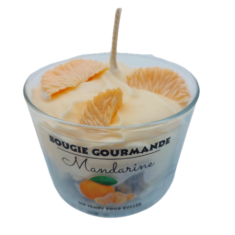 Bougie gourmande mandarine