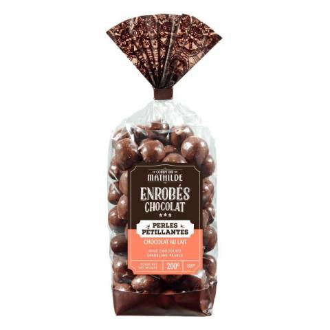 Perles Petillantes Chocolat Au Lait Sachet 200G