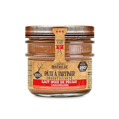 Pte  tartiner Croustillante Lait Noix De Pecan Caramelise 250G