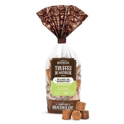 Truffe Chocolat Au Lait Aux Eclats De Noisettes 150G