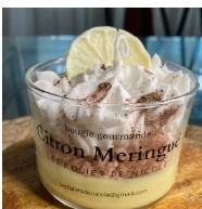 bougie gourmande citron meringu