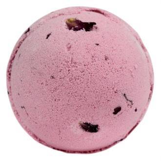 Boule de bain effervescente ptales de rose 180gr