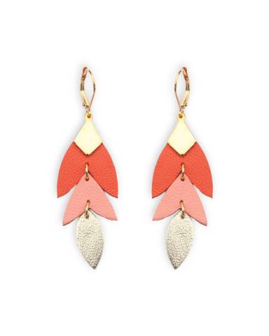 Boucles doreilles Rita pche