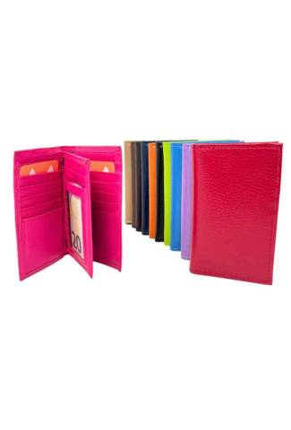 Porte-cartes En Cuir Grain CB Espces - Rangement de 17 cartes 